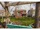 Beautiful backyard featuring a privacy fence, green lawn, and inviting outdoor seating at 11925 Piney Glade Rd, Noblesville, IN 46060