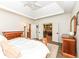 Bright and airy bedroom boasting great natural light and easy access to other rooms at 12569 Branford St, Carmel, IN 46032