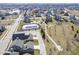 Aerial view of community pool, playground, and walking trails at 13947 Morningtide Cir, Fishers, IN 46038