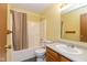 Full bathroom with a shower-tub combination at 1405 Creekside Dr, Brownsburg, IN 46112