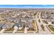 Expansive aerial view of a residential community with diverse homes and well-maintained streets at 1521 Avondale Dr, Westfield, IN 46074