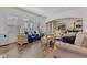 Sun-filled living room with hardwood floors and lots of natural light at 1521 Avondale Dr, Westfield, IN 46074