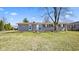 Expansive backyard with lush grass and mature trees, perfect for outdoor activities and relaxation at 1620 S East St, Lebanon, IN 46052