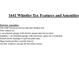 List of Exterior Features and Amenities at 1641 Whistler Terrace, Indianapolis, IN 46229