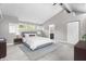Elegant main bedroom with vaulted ceilings, plenty of natural light, and neutral color palette at 1641 Whistler Terrace, Indianapolis, IN 46229
