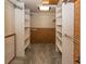 Walk-in closet with carpet and white shelving units for optimal storage at 3548 W 500 North Rd, McCordsville, IN 46055