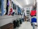 Walk-in closet with organized shelving and hanging space for clothes, shoes, and accessories at 7236 Sunset Point Dr, Indianapolis, IN 46259