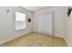 Dining area with tile flooring, sliding glass door to a patio, and decorative accents at 888 Streamside Dr, Greenfield, IN 46140