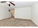 Living room featuring neutral walls and carpeted flooring at 888 Streamside Dr, Greenfield, IN 46140