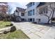 A large backyard patio area offers ample space for outdoor entertainment and relaxation at 10415 Charter Oaks, Carmel, IN 46032