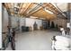 Large, unfinished basement offering plenty of storage space and potential for future finishing at 10415 Charter Oaks, Carmel, IN 46032