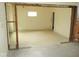 Open room with visible framing and potential for creating a unique living space at 1056 N Mount St, Indianapolis, IN 46222