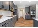 Well-equipped kitchen with modern appliances, sleek countertops, and ample storage space, perfect for cooking and entertaining at 10628 Mangrove Dr, Indianapolis, IN 46239