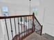 Grand foyer overlooking a spacious living area, hardwood floors, and neutral paint at 10792 Harbor Bay Dr, Fishers, IN 46040