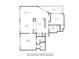 Detailed floor plan featuring two bedrooms, a balcony, and an open-concept living and dining area at 110 E Washington St # 802, Indianapolis, IN 46204