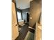 This bathroom showcases a soaking tub, closet, and granite vanity at 1740 Golden Field Dr, Greenwood, IN 46143