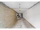 Spacious and unfinished two car garage with block wall and high ceilings at 226 N Cleveland St # 226E, Indianapolis, IN 46204