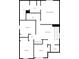 Second floor layout featuring bedrooms, laundry room, electrical room and primary bath with walk in closet at 2349 Dixon Creek Dr, Whitestown, IN 46075