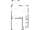 First floor layout featuring kitchen, dining, living, and sitting rooms, along with a garage and bath at 2349 Dixon Creek Dr, Whitestown, IN 46075