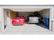 Two-car garage featuring ample space for vehicles and storage at 2349 Dixon Creek Dr, Whitestown, IN 46075