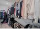 Spacious walk-in closet with extensive shelving and clothing racks for organization at 2349 Dixon Creek Dr, Whitestown, IN 46075