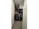 Walk-in closet with wire shelving and organized storage space at 2536 Lanai Ln, Greenwood, IN 46143