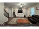 Spacious living room with cozy furniture and modern decor at 2536 Lanai Ln, Greenwood, IN 46143