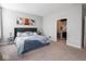 Cozy bedroom with closet access offering convenience, carpet, and a soothing ambiance for restful nights at 3252 Jasper Ln, Brownsburg, IN 46112