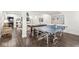 Finished basement offers a recreational area and bar, providing ample space for entertaining guests at 3342 Challenger Dr, Plainfield, IN 46168