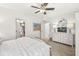 Serene bedroom featuring white furniture, soft textures, and ample natural light at 3342 Challenger Dr, Plainfield, IN 46168