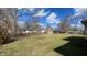 Spacious backyard with green grass at 3830 Aloda St, Indianapolis, IN 46203