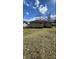 Expansive backyard featuring a well-maintained lawn and mature trees at 3830 Aloda St, Indianapolis, IN 46203