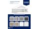 A front elevation of a new home with a two car garage, and selected finishes at 5899 Doorbell Ln, Greenwood, IN 46143