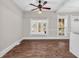 Bright Living Room with bay window and hardwood floors at 7540 S Mooresville Rd, Indianapolis, IN 46221