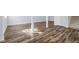 View of finished basement with luxury vinyl plank flooring at 7845 W Hillside Dr, Columbus, IN 47201