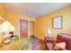 Comfortable bedroom with hardwood floors and cozy decor at 868 Glendale Dr, Franklin, IN 46131