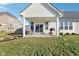 Spacious backyard with a covered patio, perfect for outdoor relaxation and entertainment at 887 Tuxedo Dr, Westfield, IN 46074