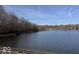 Picturesque view of the lake showcasing the natural surroundings and serene waters at 155 Boring Pl, Martinsville, IN 46151