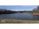 Scenic lake view on a sunny day, showcasing the natural beauty of the community and shoreline at 155 Boring Pl, Martinsville, IN 46151