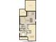 Finished basement floor plan featuring a finished basement, bedroom, and unfinished space at 20147 Chad Hittle Blvd, Westfield, IN 46074