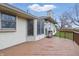 Wooden back deck, great for outdoor entertaining at 2231 Reston Ln, Columbus, IN 47203