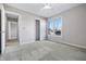 Bedroom featuring a ceiling fan, carpet flooring, closet and natural light at 2231 Reston Ln, Columbus, IN 47203