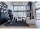 Modern living room with stylish decor and a large area rug at 395 Breakwater Dr, Fishers, IN 46037