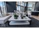 Bright living room with a stylish coffee table, comfortable sofa, and area rug at 395 Breakwater Dr, Fishers, IN 46037