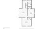 Floor plan highlighting the layout of the loft, bedrooms, and bathrooms on floor 3 at 450 W Ash St, Zionsville, IN 46077