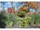 Picturesque garden featuring an arched trellis, lush greenery, and vibrant hydrangeas, creating a serene outdoor space at 450 W Ash St, Zionsville, IN 46077