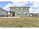 Backyard featuring a wooden pergola with swing at 6180 N Rosewood Dr, McCordsville, IN 46055