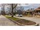 Street view with signage indicating a historic district and houses behind it at 741 Dequincy St, Indianapolis, IN 46201