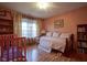 Comfortable bedroom with a daybed, crib and ample storage provided by bookshelves at 7531 Bancaster Dr, Indianapolis, IN 46268