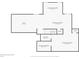 Basement plan showing large finished areas, a bathroom, and storage at 9253 Windrift Way, Zionsville, IN 46077